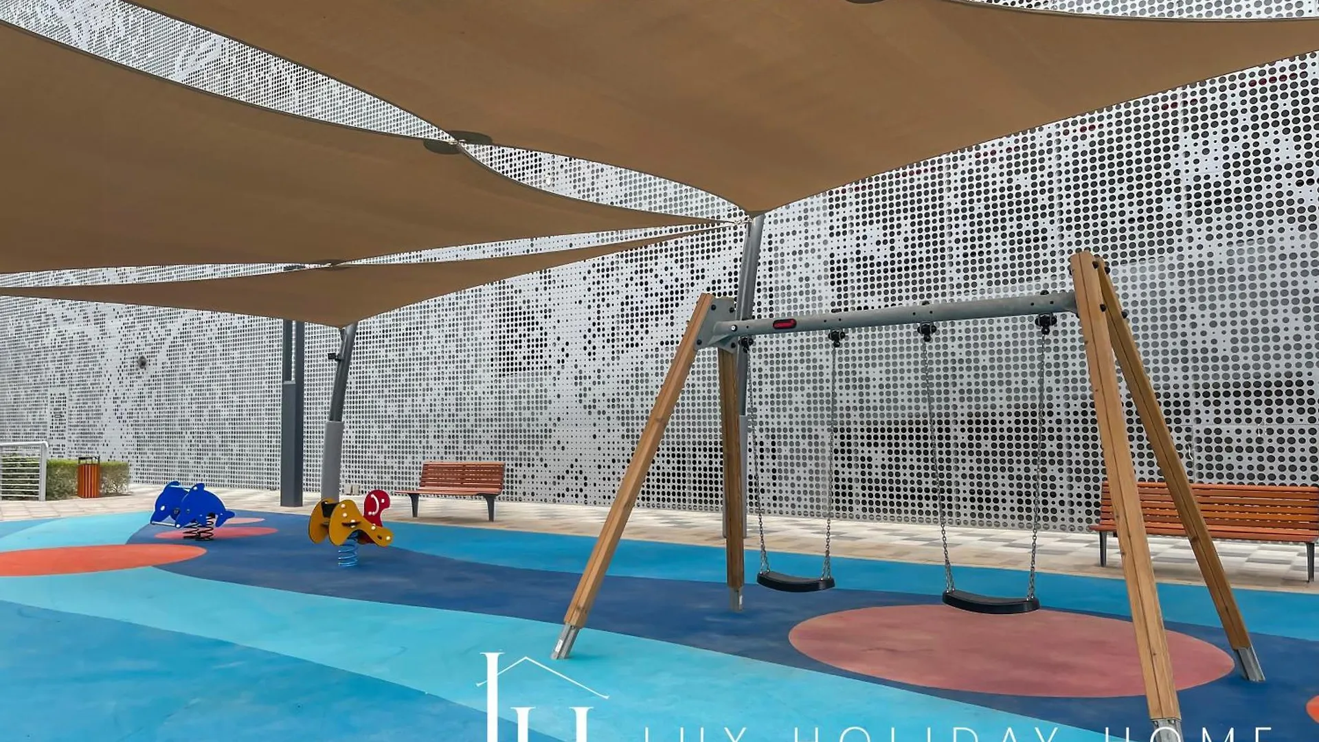 דובאי Lux The District One Lagoon View Suite 3 דירה