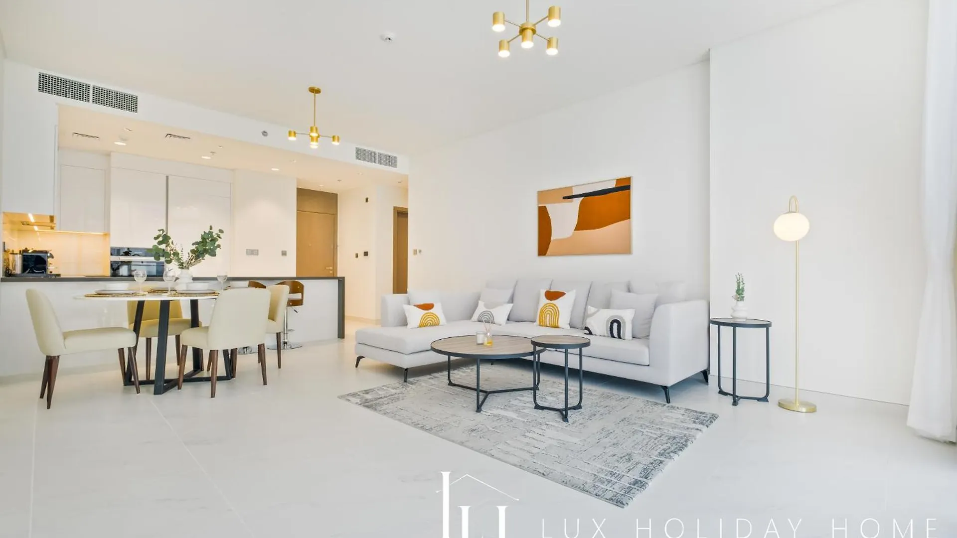 דירה דובאי Lux The District One Lagoon View Suite 3 איחוד האמירויות הערביות