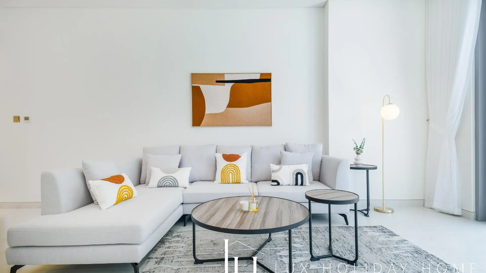דירה דובאי Lux The District One Lagoon View Suite 3 איחוד האמירויות הערביות