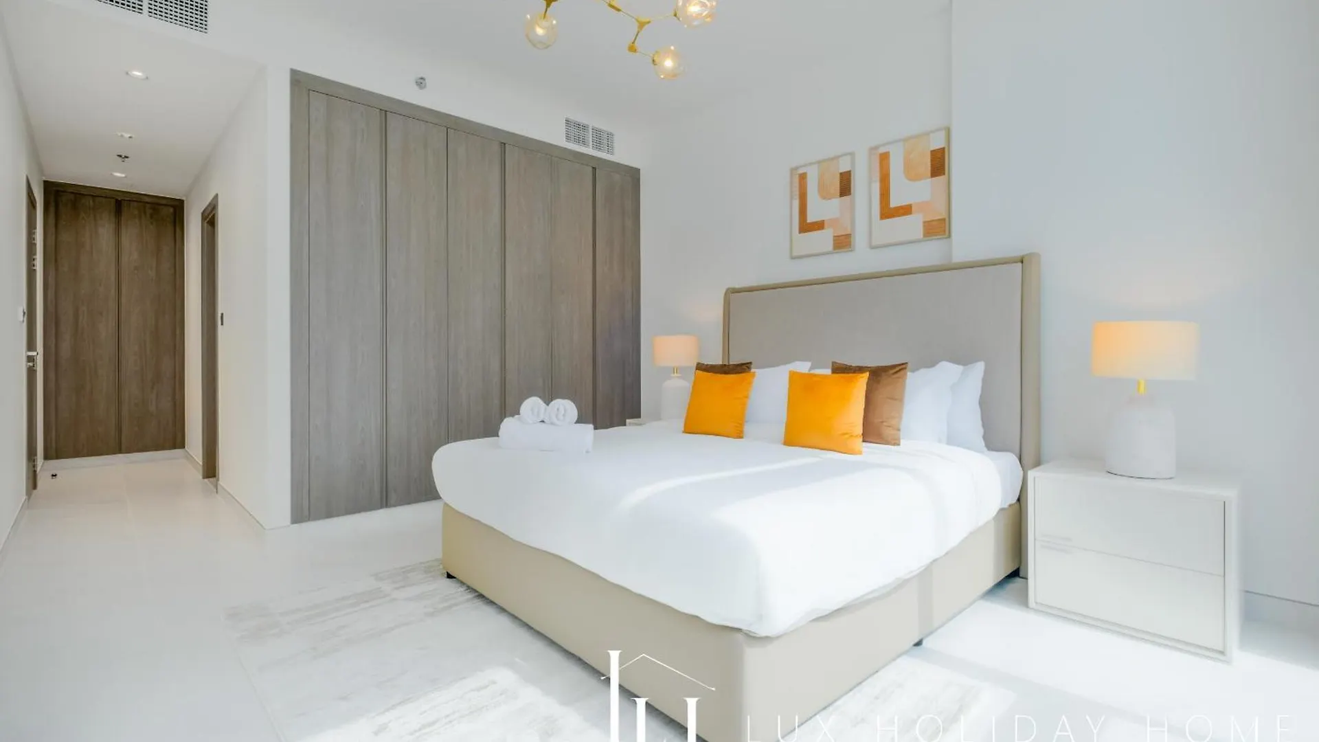 Lux The District One Lagoon View Suite 3 Dubai Apartment