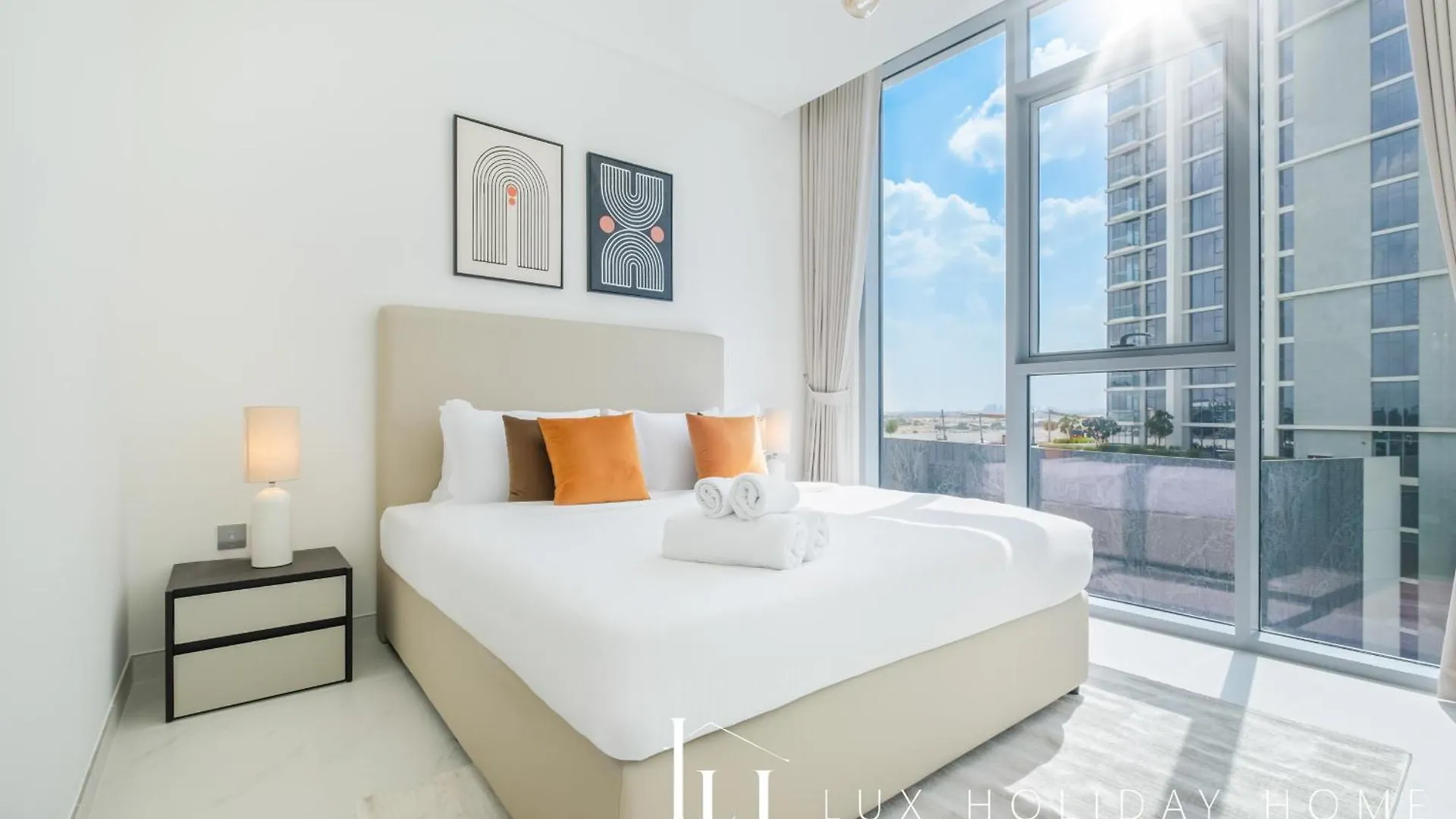 Lux The District One Lagoon View Suite 3 Dubai Apartment